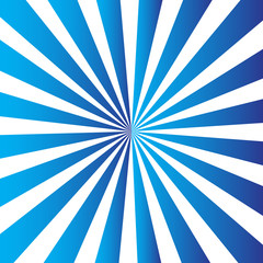 Geometric background of repeating circular lines. Blue stripes.
