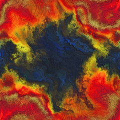 Abstrakt surreal bunt fraktal Muster nahtlos 