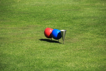 Golfabschlag 