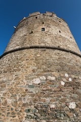 Fototapeta na wymiar Tower of Trigonion in Thessaloniki