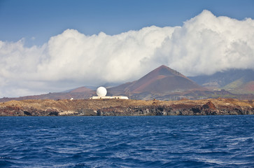 Fototapeta na wymiar Vulkaninsel Ascencion Island im Südatlantik