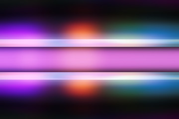 Colourful blur banner
