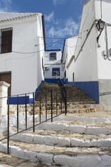 Typical street in Spain (campo de criptana)