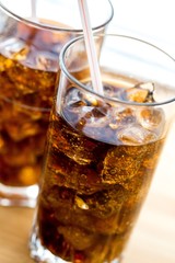 Glasses of Soda / Tea