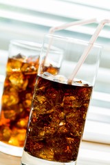 Glasses of Soda / Tea