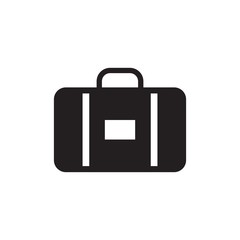luggage, baggage filled vector icon. Modern simple isolated sign. Pixel perfect vector  illustration for logo, website, mobile app and other designs
