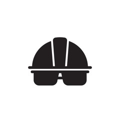 worker helmet, worker security filled vector icon. Modern simple isolated sign. Pixel perfect vector  illustration for logo, website, mobile app and other designs