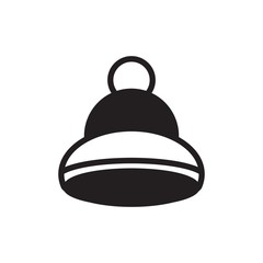 winter hat filled vector icon. Modern simple isolated sign. Pixel perfect vector  illustration for logo, website, mobile app and other designs