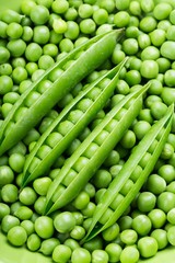 Green Peas in Pods