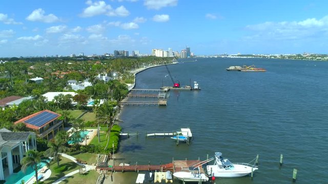 Drone footage West Palm Beach FL WPB 4k 60p