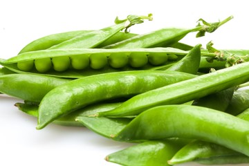 Green Peas in Pods