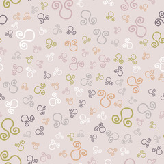 Trendy colors 2018 almost mauve seamless pattern