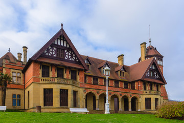 Miramar Palace in San Sebastian, Basque Country, Spain