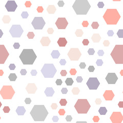 Trendy color rhombus seamless vector background.