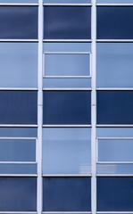 Detail of the Windows of a Downtown Skyscraper