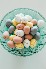 speckled chocolate easter egg candy