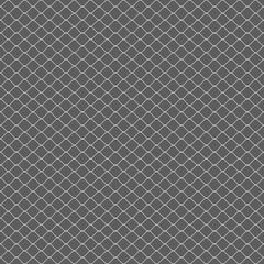 Chain Fence. Vector illustration. Metallic wired Fence seamless pattern