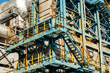 The equipment of oil refining