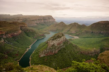Poster Canyon Le magnifique Blyde River Canyon à Mpumalanga, Afrique du Sud - l& 39 une des merveilles naturelles de l& 39 Afrique