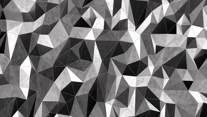 Silver 3d mosaic background