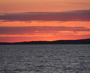 Sunset OVer The Cove