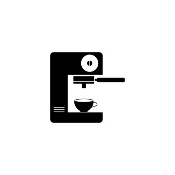 Coffee machine black icon