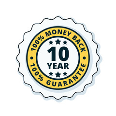 10 year money back guarantee