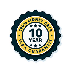 10 year money back guarantee