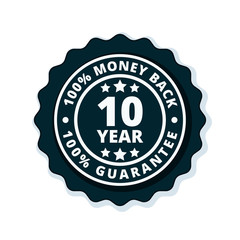 10 year money back guarantee