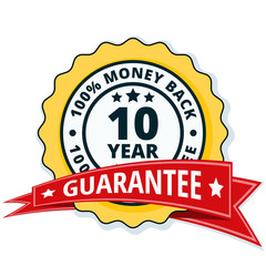 10 year money back guarantee