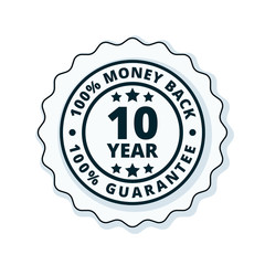 10 year money back guarantee