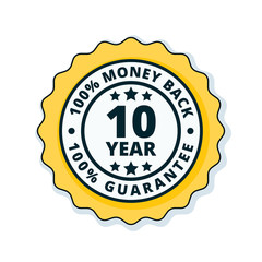 10 year money back guarantee