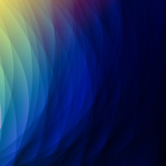 Abstract blue background. Vector Illustration