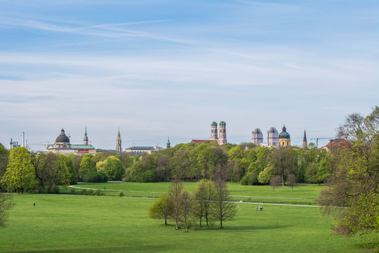 m&uuml;nchen stadtpanorama