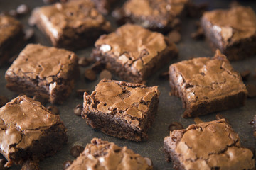 Homemade Gooey Double Chocolate Brownies