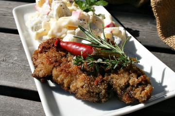 organisch, lifestyle, wilkräuter, schnitzel, selbstgemacht, einfachheit, prospekt, urbano, kulisse, copyspace, modern, neu, metzgerei, berlin