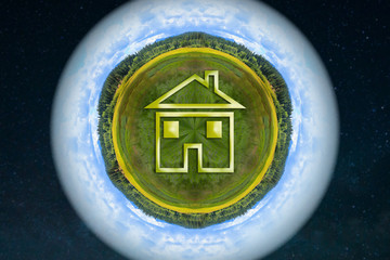 house, planet earth