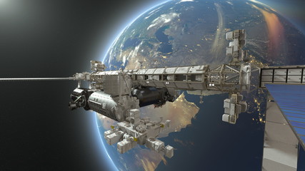 人工衛星 © tsuneomp