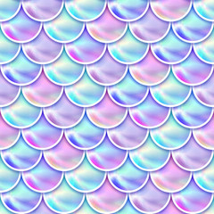 Holographic mermaid scales background. © Mazikeen
