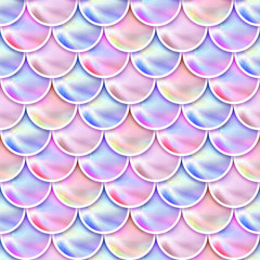 Holographic mermaid scales background. © Mazikeen