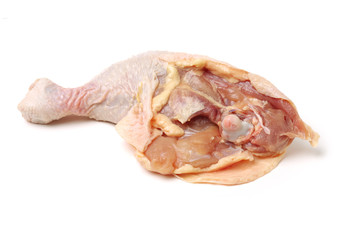  Chicken legs isolated on white background