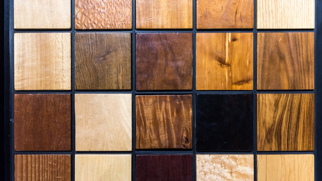 Collection Of Fine And Exotic Wood Samples
