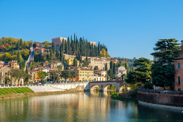 Fototapeta na wymiar Verona cityscape view