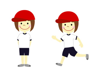 体操服　女の子