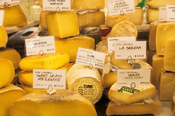  Displayed cheese