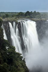 Fototapeta premium Victoria Falls at dusk
