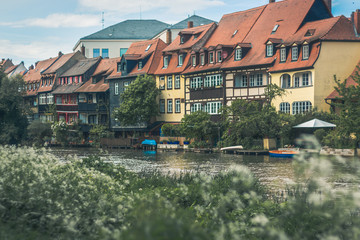 Fototapeta na wymiar Peaceful Bamberg View