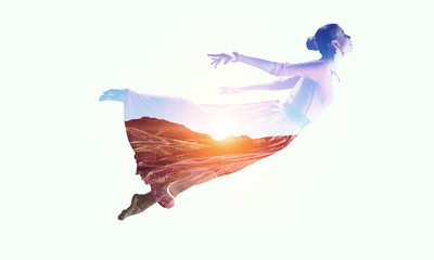 Obraz premium Dance is her passion