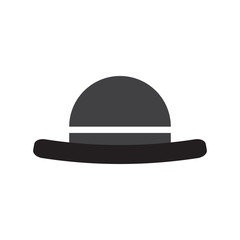 Hipster hat icon
