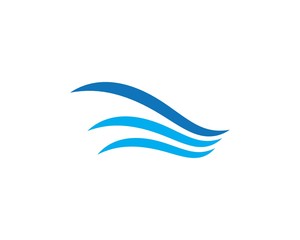 water wave Logo Template